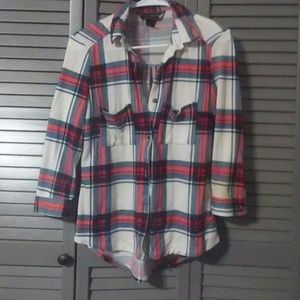 Plaid button up